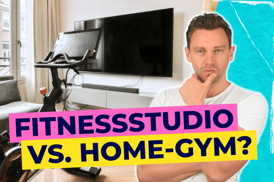 Training im Fitnesssttudio oder zu Hause